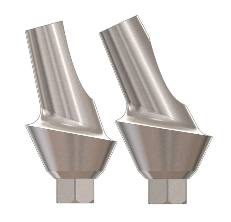 Анатомические угловые абатменты